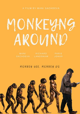 Movie poster for Monkeying Around (2025)