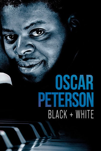 Movie poster for Oscar Peterson: Black + White (2021)