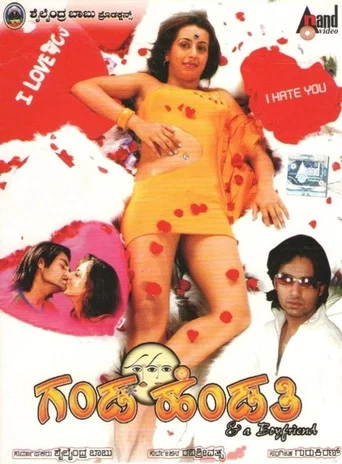 Movie poster for Ganda Hendathi (2006)