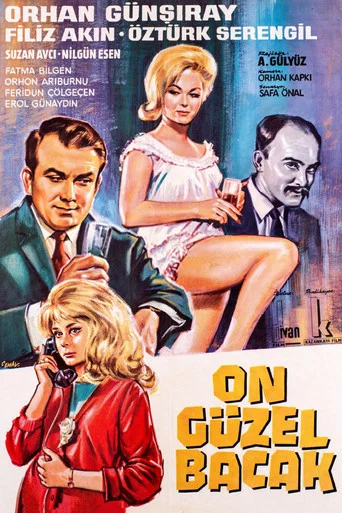 Movie poster for On Güzel Bacak (1964)