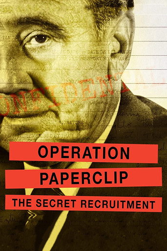 Movie poster for Operation Paperclip: The Secret Recruitment (2019)