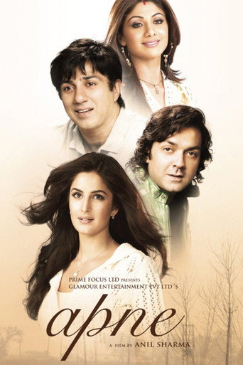 Movie poster for Apne (2007)