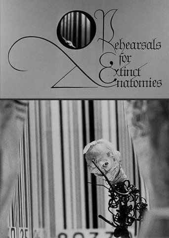 Movie poster for Rehearsals for Extinct Anatomies (1988)