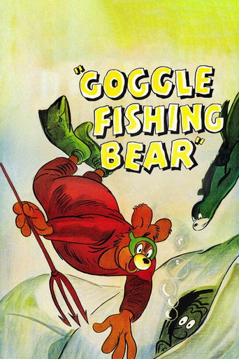 Movie poster for Goggle Fishing Bear (1949)