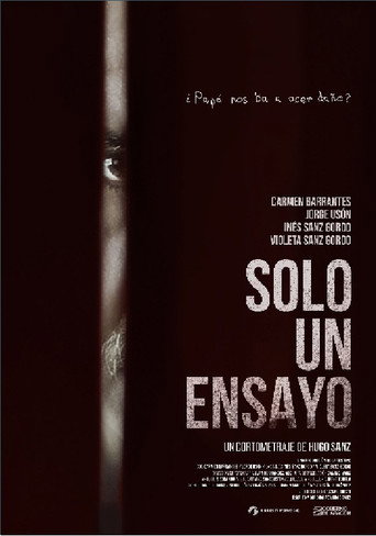Movie poster for Solo un Ensayo (2023)