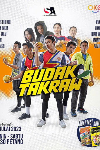 Movie poster for Budak Takraw (2023)