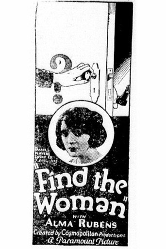 Movie poster for Find the Woman (1922)