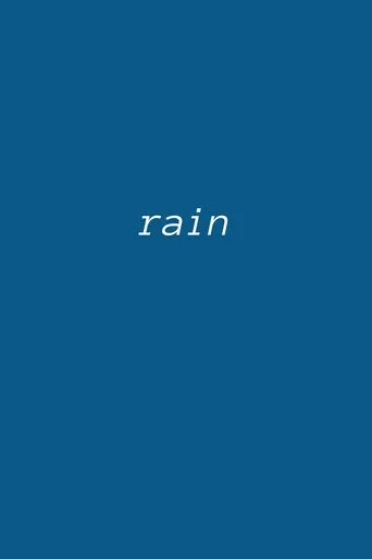 Movie poster for rain (2022)
