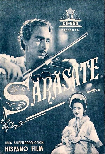 Movie poster for Sarasate (1941)