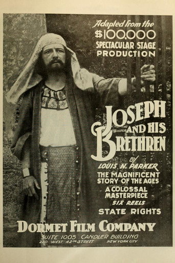 Movie poster for Joseph and His Coat of Many Colors (1914)