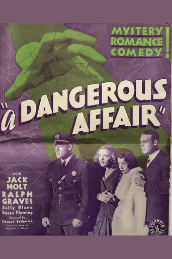 Movie poster for A Dangerous Affair (1931)