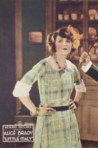 Movie poster for Little Italy (1921)