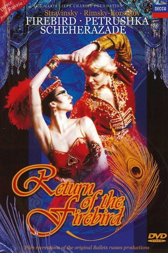 Movie poster for Return of the Firebird: The Firebird, Petrushka, Scheherazade (1997)
