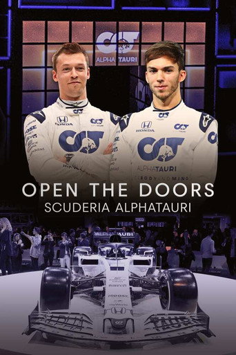 Movie poster for Open the Doors: Scuderia Alphatauri (2020)