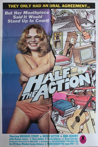 Movie poster for Half the Action (1980)