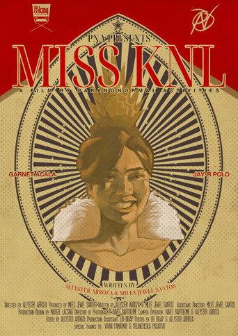 Movie poster for MISS KNL (2023)