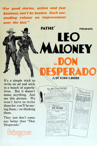 Movie poster for Don Desperado (1927)
