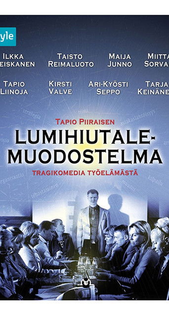 Lumihiutalemuodostelma poster