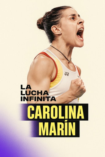 Movie poster for Carolina Marín: la lucha infinita (2024)