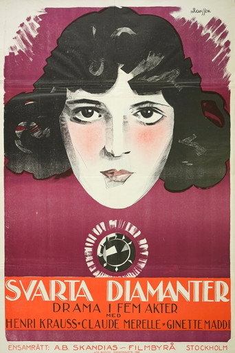 Movie poster for The Black Diamond (1922)