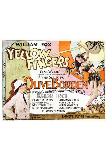 Movie poster for Yellow Fingers (1926)