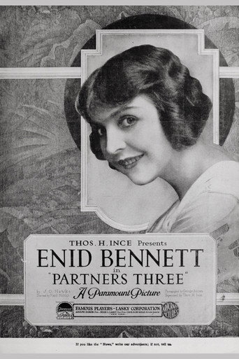 Movie poster for Partners Three (1919)