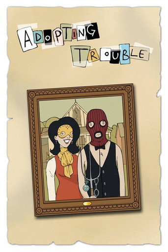 Movie poster for Adopting Trouble (2016)