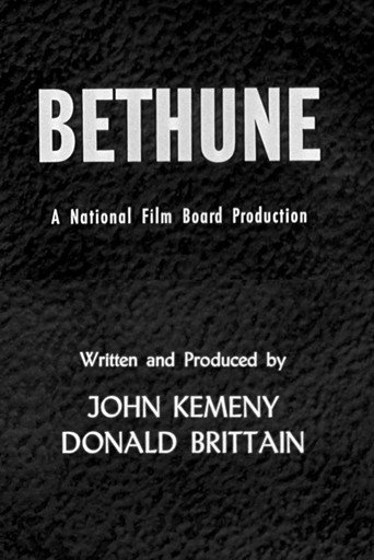 Movie poster for Bethune (1964)