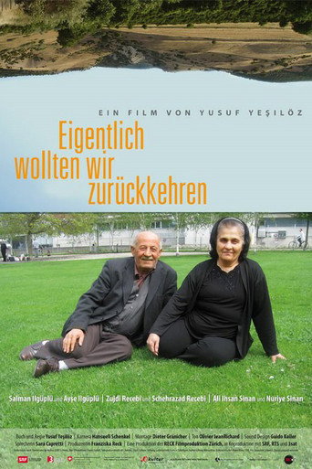 Movie poster for Eigentlich wollten wir zurückkehren (2012)