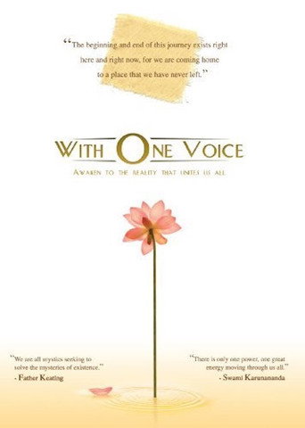 Movie poster for With One Voice (2009)