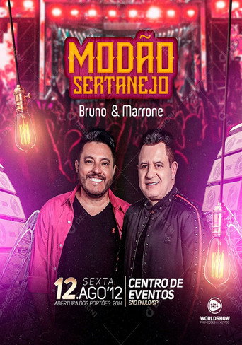 Movie poster for Bruno e Marrone Churrasco e Modão (2023)