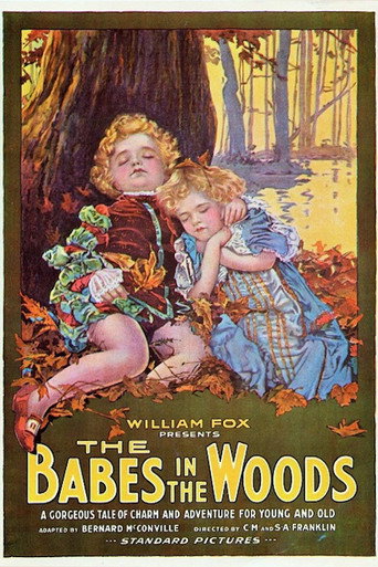 Movie poster for The Babes in the Woods (1917)