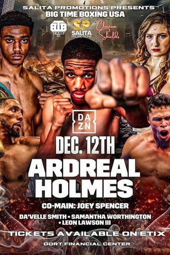 Movie poster for Ardreal Holmes Jr vs. Edwine Humaine Jr (2024)