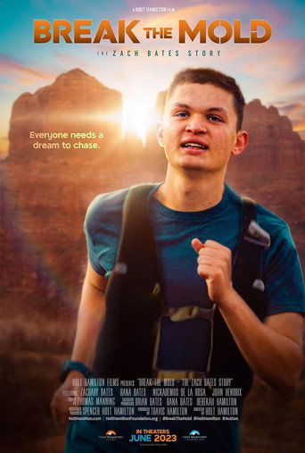 Movie poster for Break the Mold: The Zach Bates Story (2023)