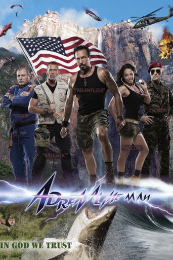 Series poster for THR ADRENALINE MAN (2025)
