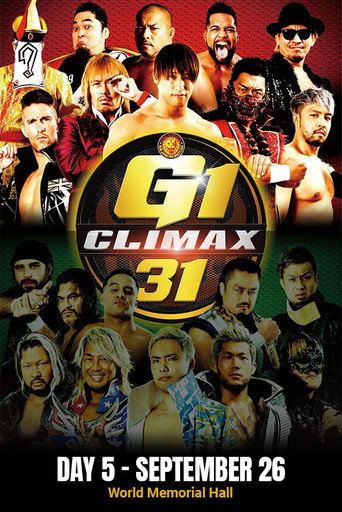 Movie poster for NJPW G1 Climax 31: Day 5 (2021)