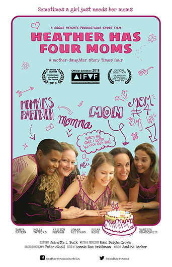 Movie poster for Heather Has Four Moms (2018)