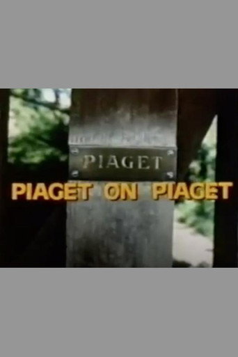 Movie poster for The genetic epistemology of Jean Piaget (1977)