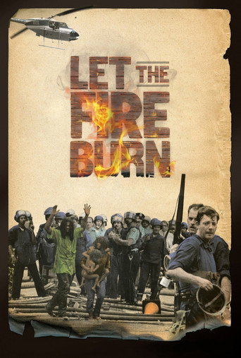 Movie poster for Let the Fire Burn (2013)