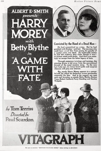 Movie poster for A Game with Fate (1918)