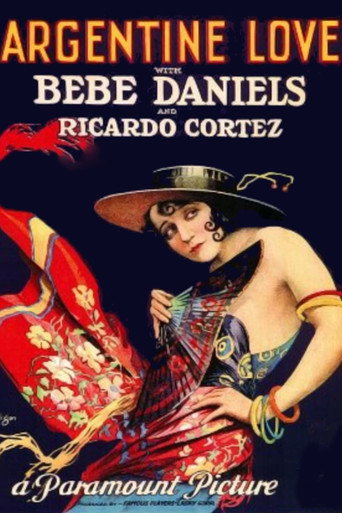 Movie poster for Argentine Love (1924)