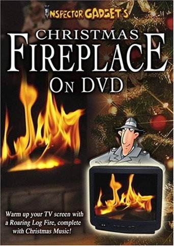 Movie poster for Inspector Gadget's Christmas Fireplace
