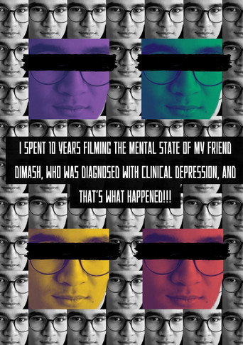 Movie poster for I spent 10 years filming the mental state of my friend Dimash, who was diagnosed with clinical depression, and that's what happened!!! (2024)