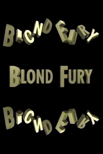 Movie poster for Blond Fury (1995)