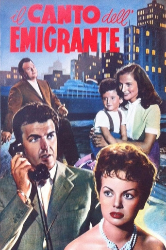 Movie poster for Il canto dell'emigrante (1956)