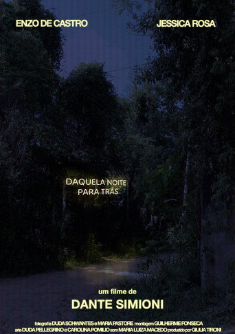 Movie poster for Daquela Noite Para Trás
