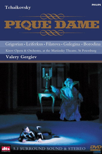 Movie poster for Tchaikovsky: The Queen of Spades (2002)
