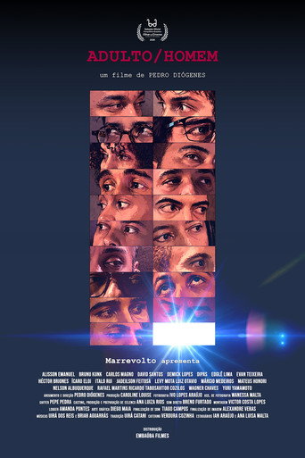 Movie poster for Adulto/Homem (2026)