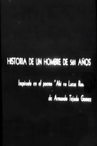 Movie poster for Historia de un hombre de 561 años (1974)