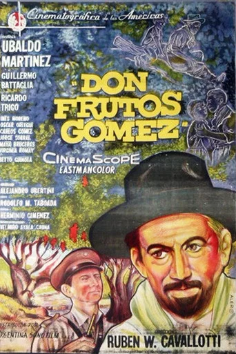 Movie poster for Don Frutos Gómez (1961)